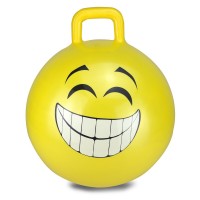 Jamara Hüpfball Smile gelb 450mm