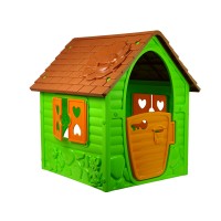 Lean Toys Gartenspielhaus für Kinder 456 Grün