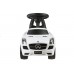 Mercedes Benz SLS AMG Weiß Kinderrutschauto Lean Toys
